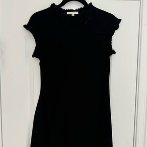 Short stretchy black dress